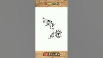 Choo Choo Charles vs Thomas EXE Drawing #shorts #menggambar #drawing #choochoocharles #cursedthomas