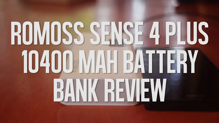 Romoss Sense Plus 4 10400MaH Battery Bank Review