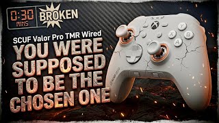 My NEW SCUF Controller Broke 30 Minutes in... SCUF Valor Pro TMR Wired Unboxing and Review (Sort of)