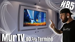 Mur Tv Design Celui Là Tu Ne Le Trouveras Pas Chez Ikea - Rénovation Maison