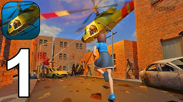 Helicopter Support - Gameplay Walkthrough Part 1 Tutorial Level 1-9 (iOS, Android)