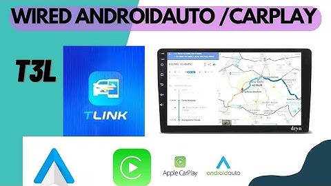 How to install Tlink app for( Android  Auto/Carplay) in T3L Android Car stero.Tlink App in t3l
