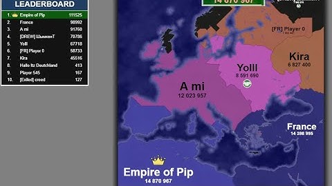 The Most Intense and Hardest Fought Territorial IO Game I