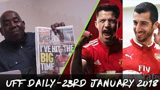Sanchez & Mkhitaryan Complete Moves & Swansea Shock Liverpool! | UFF Daily