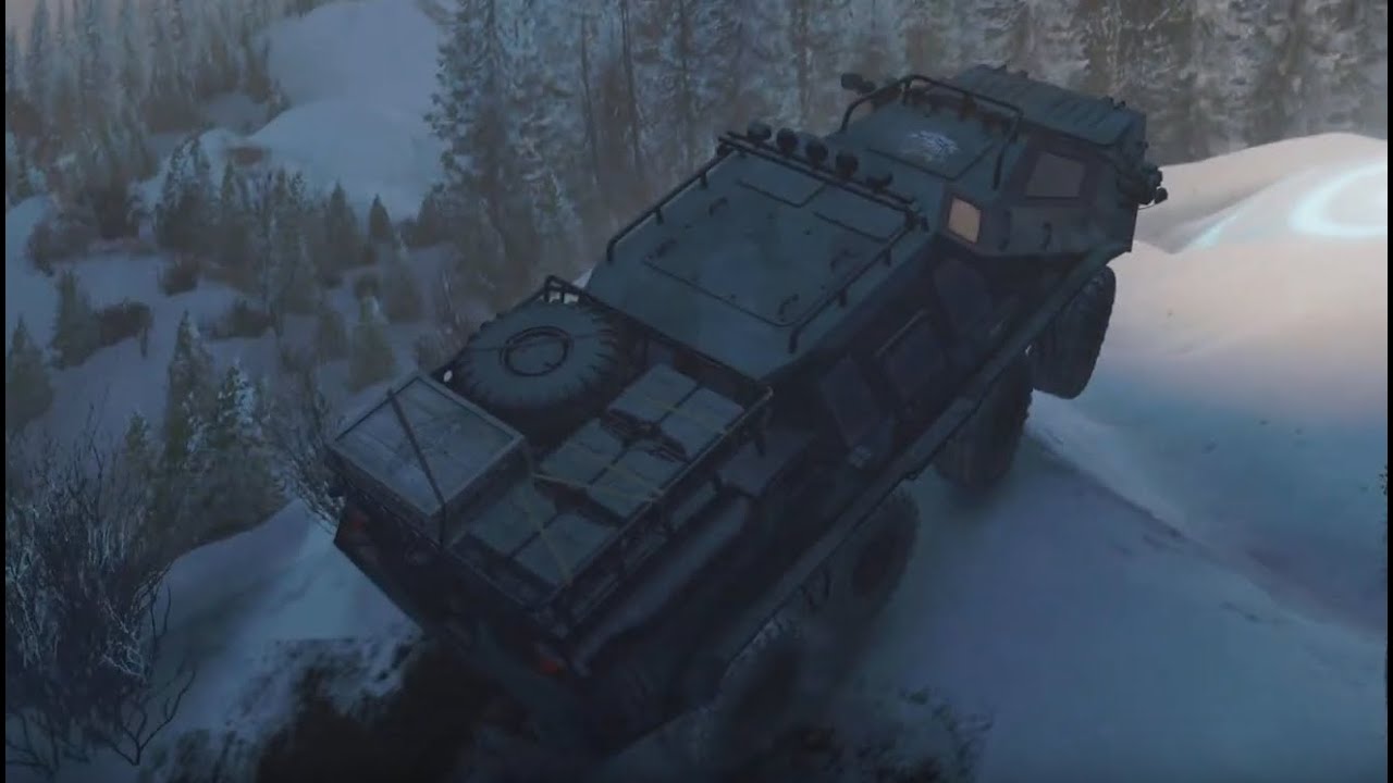 SnowRunner(PS4): TUZ 420 Tatarin; 'West Mountain Conquest' contest ...