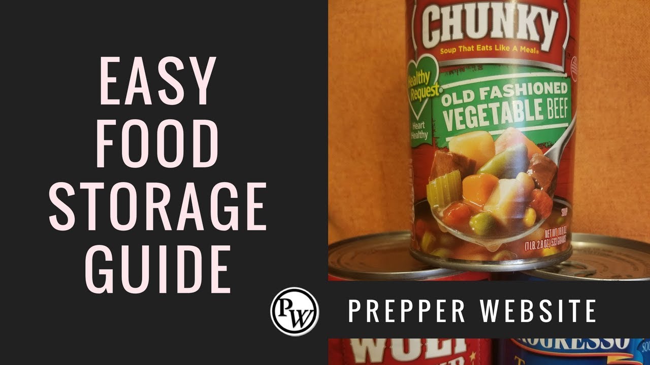 Easy Food Storage Guide YouTube
