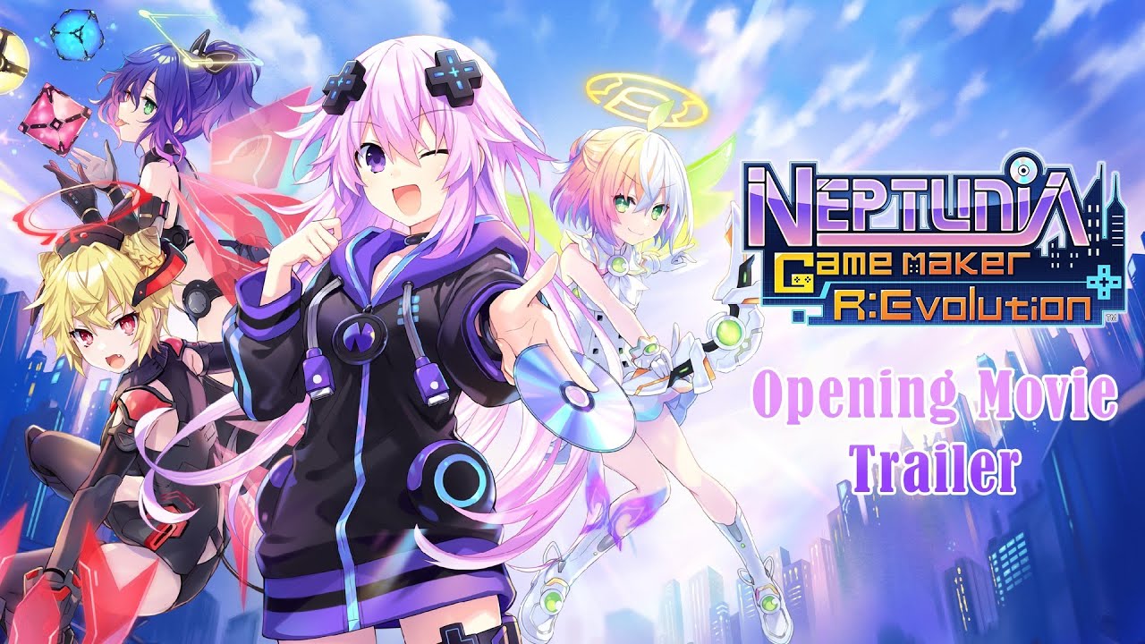 Neptunia Game Maker R:Evolution | Opening Movie Trailer | (PS4, PS5, Nintendo Switch)
