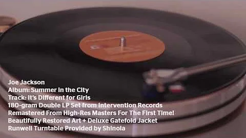 Joe Jackson "It's Different for Girls" - Summer in the City from Intervention Records