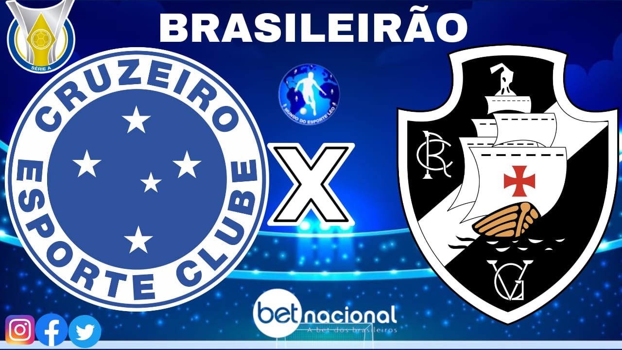 Cruzeiro x Vasco ao vivo 22/11/2023 - Brasileirão Série A