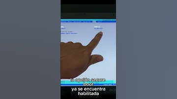 ¡Desactiva Secure Boot y Libera tu Boot Menu! #SecureBoot #BootMenu #InstalaciónDeSistemas