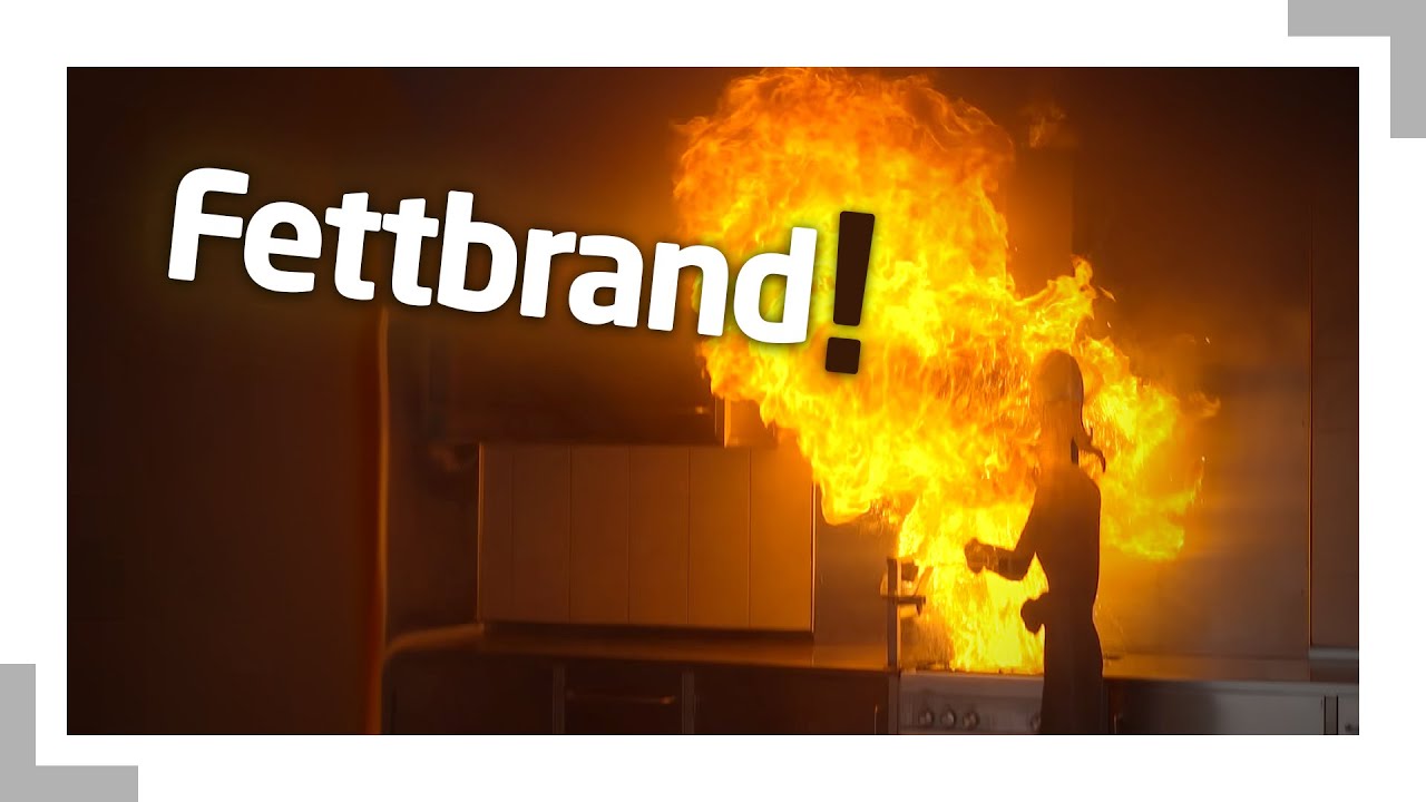 Der Fettbrand Wie verhalte ich mich richtig? YouTube