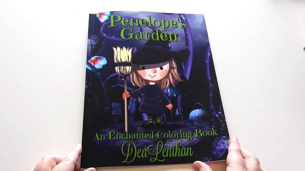 Penelope's Garden An Enchanted Coloring Book By Dea Lenihan