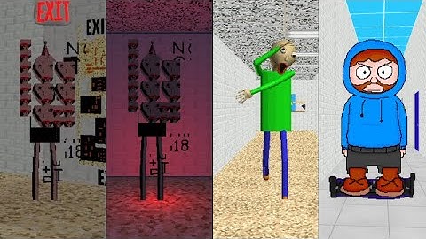 My Favorite NULL/Glitch Style Boss Fight Mods - All Perfect Gameplays | Baldi