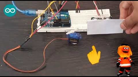 Control Servo Motor With Ultrasonic Sensor And Arduino