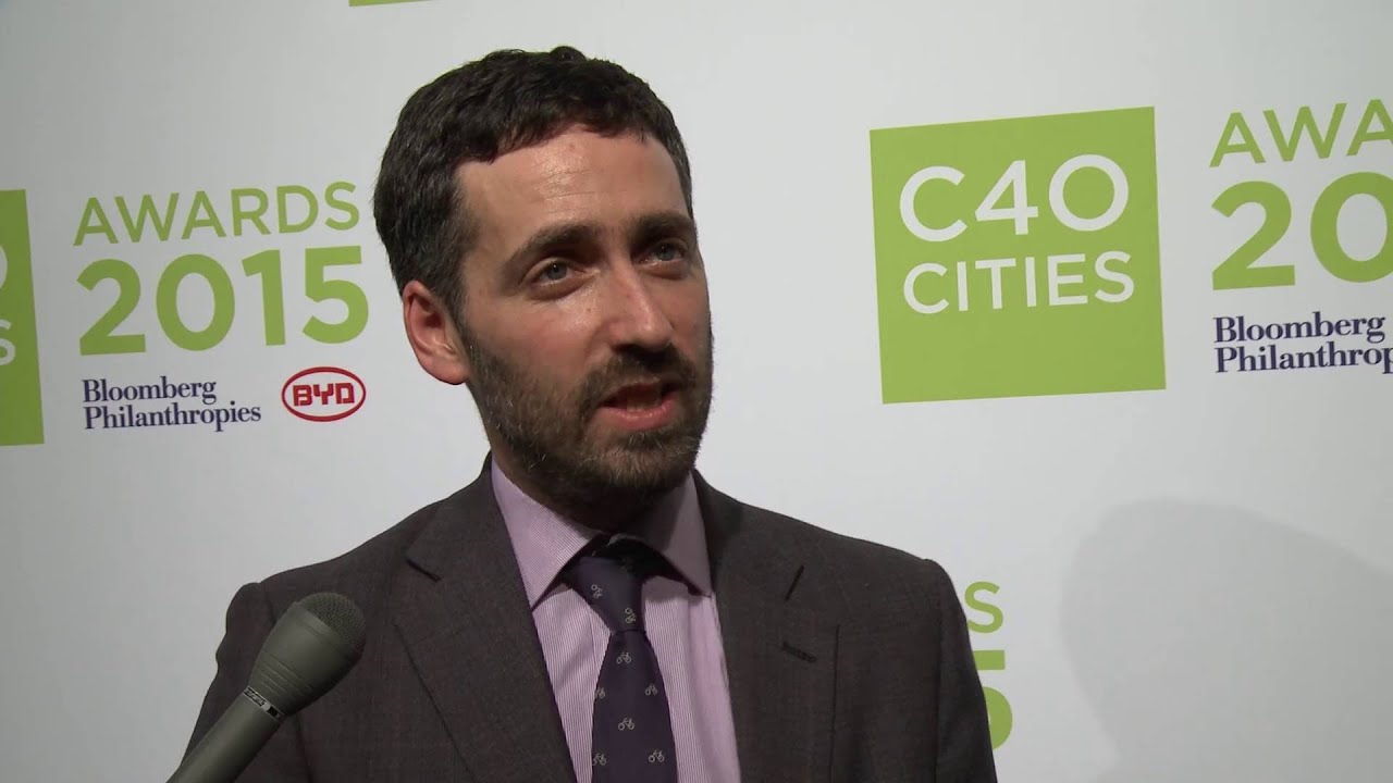 COP21 Interview Series: London's Matthew Pencharz at the C40 Cities Awards in Paris