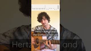 Hertz - Amyl and the Sniffers chorus guitar lesson