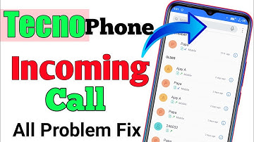 How to incoming call in tecno phone | incoming call notification not showing problem | tecno mobile