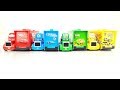 Learn Colors Disney Cars Mack Truck Four Color - The Alphabet Song for Children