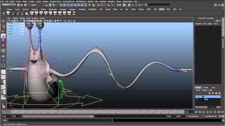 39 - Testing the skinning with the new arms (Cartoon character rigging series)