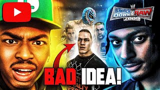 Playing SmackDown Vs Raw 2009 Co-Op Story Was A BAD IDEA!