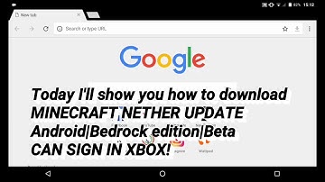 Minecraft|How to download Minecraft Nether update in Android (LinkinDescription)