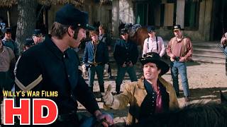 Federal Troops Abandon Camp Cooper After Texas Secedes from the Union - North and South