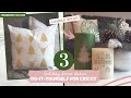 3 Holiday Home Decor DIYs with Cricut! | Easy Holiday Decor and Gift Ideas