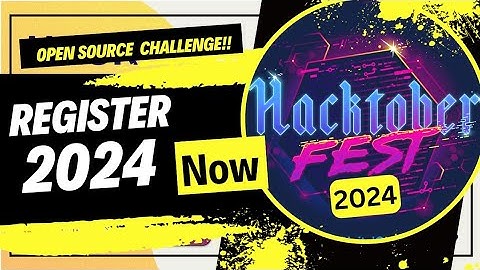 🚀 Hacktoberfest 2024 is Here! | 🎯 Register Now & Conquer the Open Source Challenge #hacktoberfest