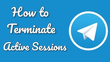 Terminate Active Sessions on Telegram app | How to see Telegram account active sessions #Telegramapp