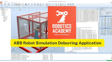 ABB RobotStudio - Simulation of Deburring Application