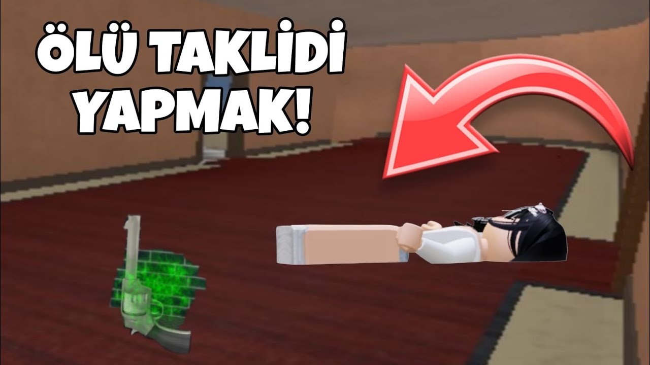Murder Mystery 2'de ÖLÜ TAKLİDİ YAPARAK TROLLEDİM! | Murder Mystery 2 Türkçe
