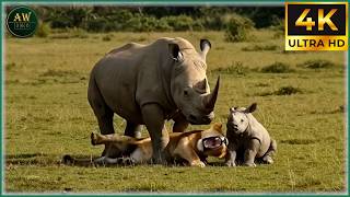 RHINO RIVALRY - Titans Clash for Territory (Full Episode) | Nature Animal Documentary