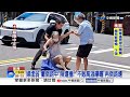 騎士"猛撞義交"炸噴翻滾! 垃圾車突"濺血四射"民眾嚇│中視新聞 20260719