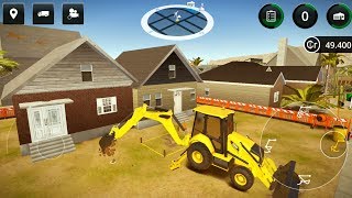 Construction Simulator 2 Backhoe Loader - Android Gameplay FHD