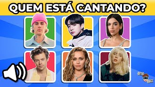 ADIVINHE O CANTOR pela MÚSICA 🎶 | Adivinhe Quem Está Cantando | Geek Quiz screenshot 1