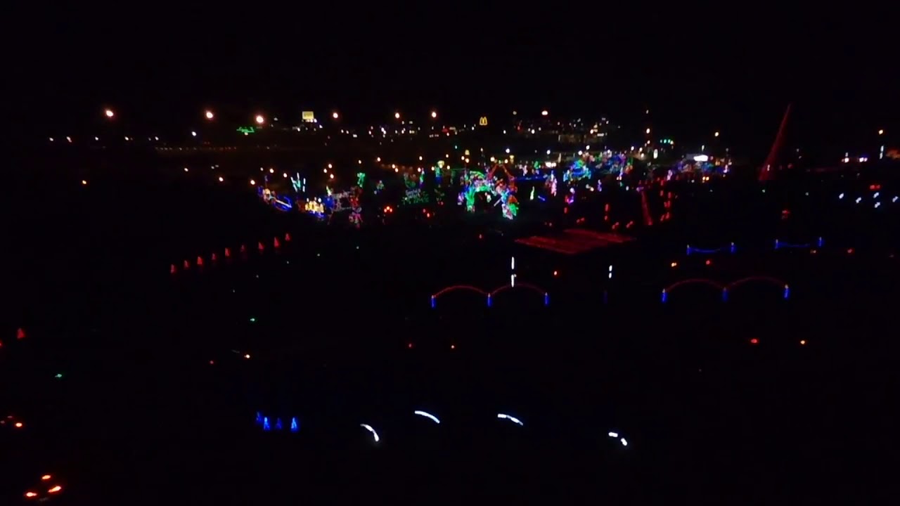 Drone View Of Shadracks Christmas Wonderland Kodak TN TWE 0023 YouTube