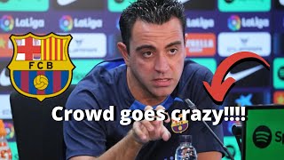 Just left. it changes everything for Barcelona