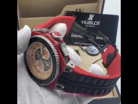 "Hublot Ferrari-Inspired Timepiece"