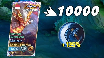 SOLO RANKED GLOBAL MOSKOV BEST 1 HIT BUILD 2025!! (100% BROKEN) - MLBB