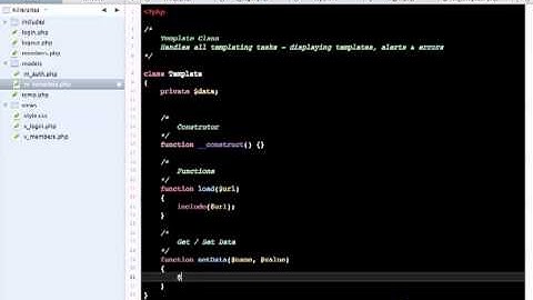 Build A CMS Part 8 - Basic Template Object Continued