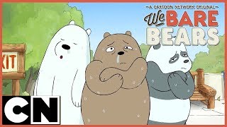 We Bare Bears | Naik Log | Cartoon Network (Bahasa Indonesia)