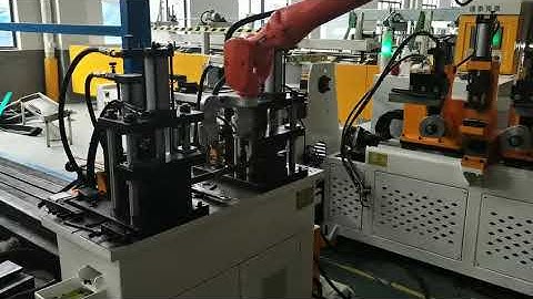 Fully automatic loading unloading pipe bending machine