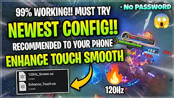 New! Fix Touch No Delay Screen Enhance 120Hz In Mobile Legends | Supported All Devices - Patch Lxia
