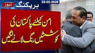 Pakistan's efforts for peace in the Middle East | FM Asim Munir | SAMAA TV