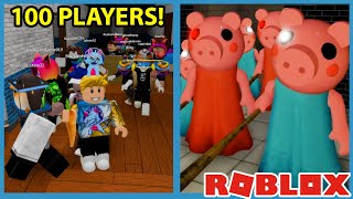 Roblox Piggy But With 100 Players