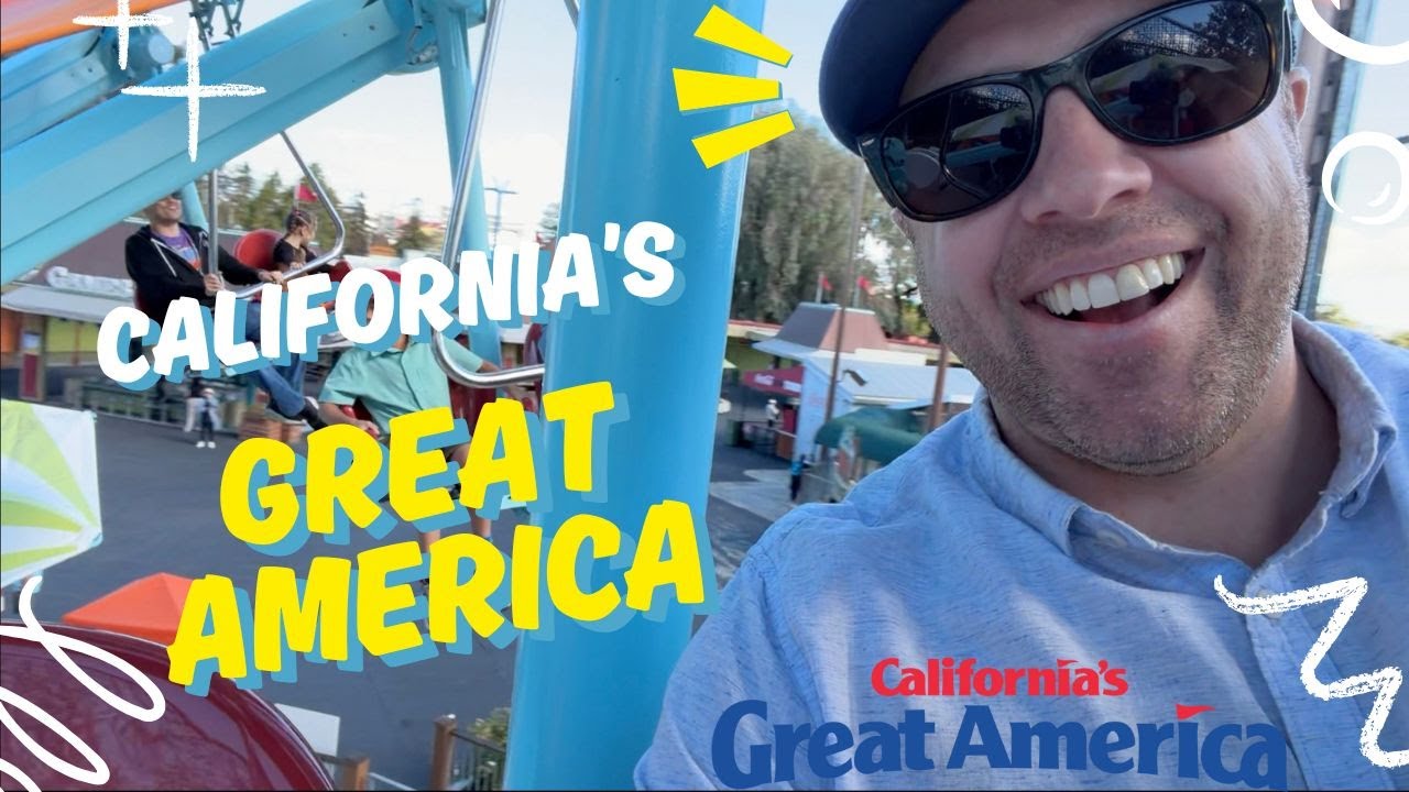 Exploring California's Great America - YouTube