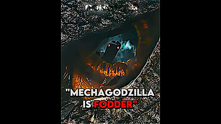 "MECHAGODZILLA IS FODDER" #shorts #fyp #godzilla #monsterverse