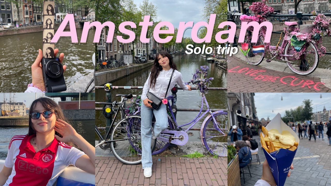AMSTERDAM VLOG🌷🇳🇱|أول مرة نمشي لأمستردام (نسيت تيليفوني فالترام😭)