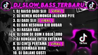 dj slow bass terbaru || raiso dadi siji