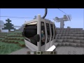 Minecraft【Real Train mod】纜車 試運轉Cable car Test run